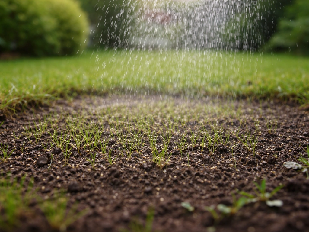 Arroser des semis de gazon en France : quand, combien, comment