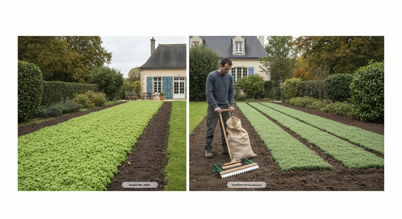 Semer du gazon sur de la mousse : guide complet pour réussir